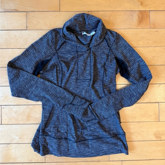 lululemon athletica Charcoal Cowl Neck Pullover - Picture 1 of 5